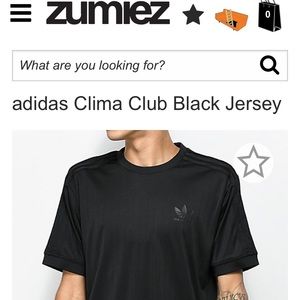 Adidas Clima Club Black Jersey